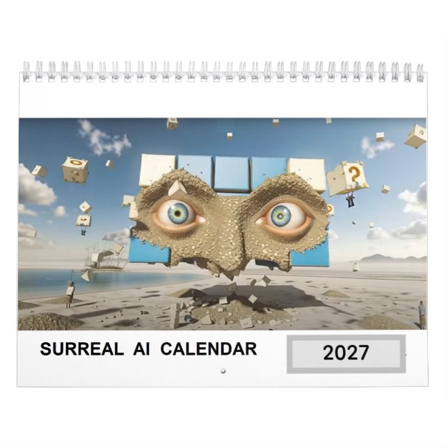 Calendário Surreal AI  (Capa)