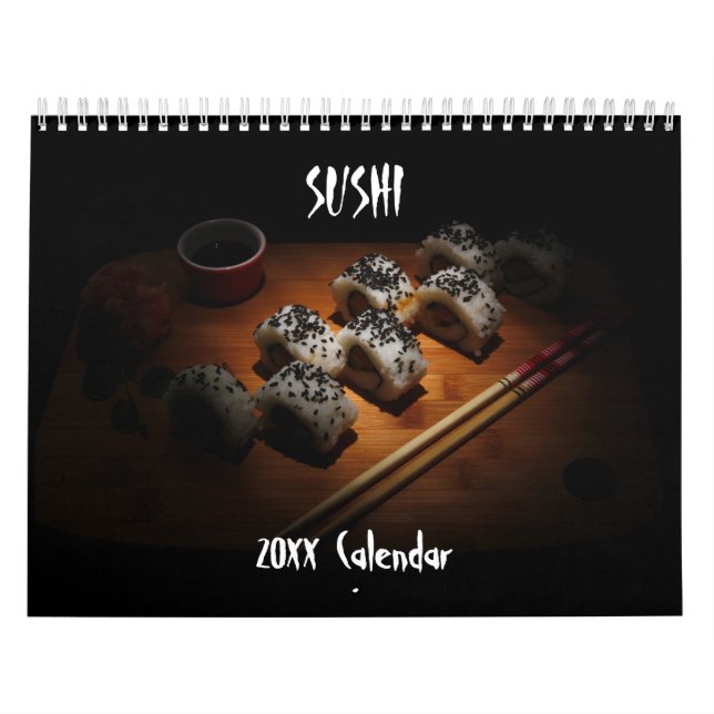 Calendário Sushi (Capa)