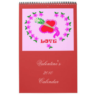 Calendário Sweet Love - Calendar 2010 do Namorados