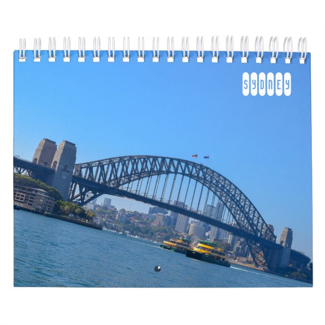 Calendário Sydney (Capa)