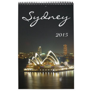 Calendário sydney Austrália 2015
