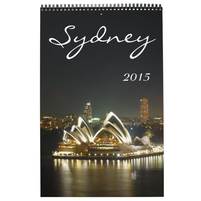 Calendário sydney australia 2015 (Capa)