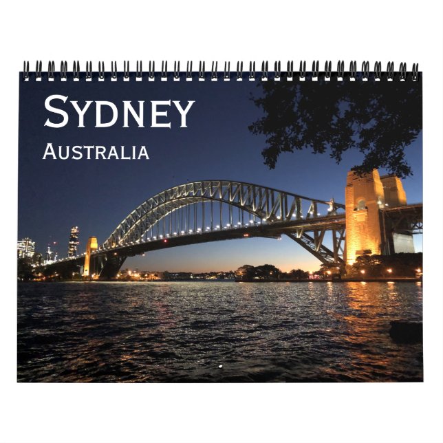 Calendário sydney australia 2026 (Capa)