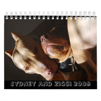 Calendário Sydney e Ziggi 2009