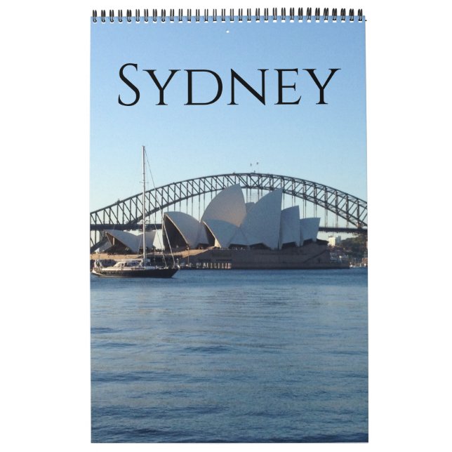 Calendário sydney viaja (Capa)
