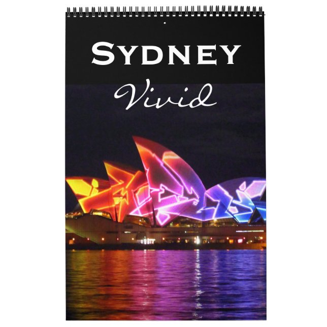 Calendário sydney vivid (Capa)