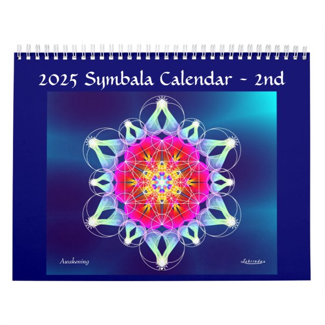 Calendário Symbala 2025 - Edição do segundo (Capa)