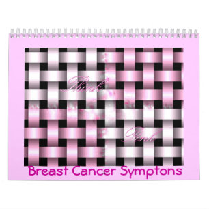 Calendário symptons cientes do cancro da mama de b… para