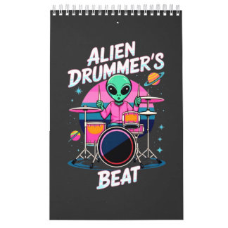 Calendário T-shirt do batedor de alienígenas - Gráfico da Ali