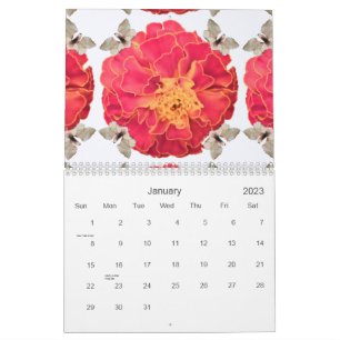 Calendário Tagete por Rino