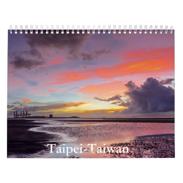 Calendário Taipei-Taiwã (Capa)