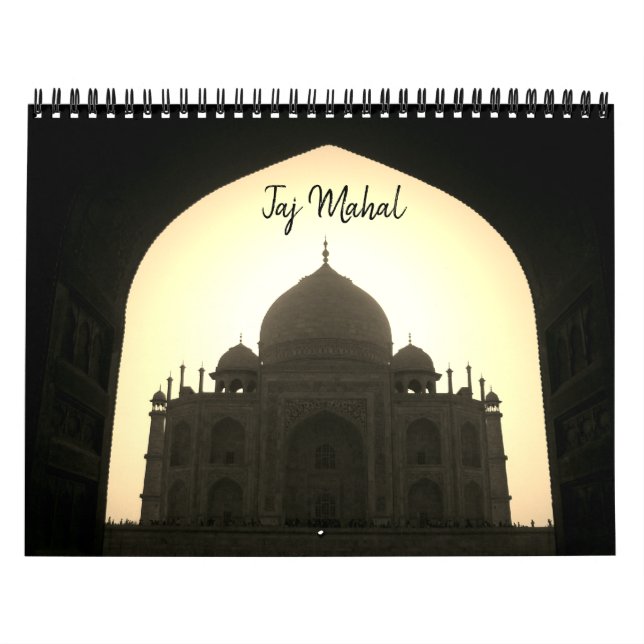 Calendário taj mahal 18 meses 2027 (Capa)