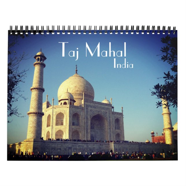 Calendário taj mahal 2025 (Capa)