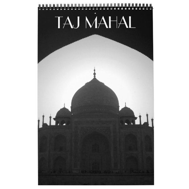 Calendário taj mahal índia (Capa)