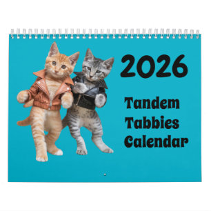 Calendário Tandem Tabbies
