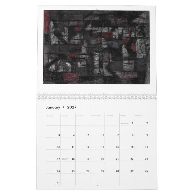 Calendário Tango na chuva (Jan 2027)