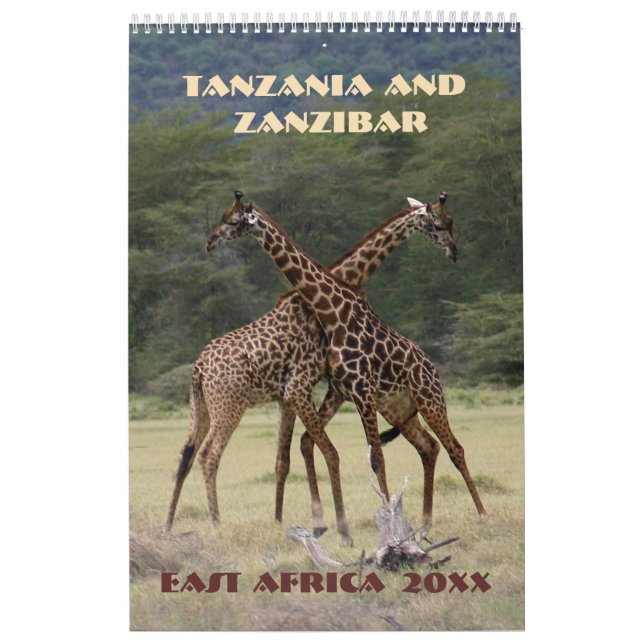 Calendário Tanzânia e Zanzibar (Capa)