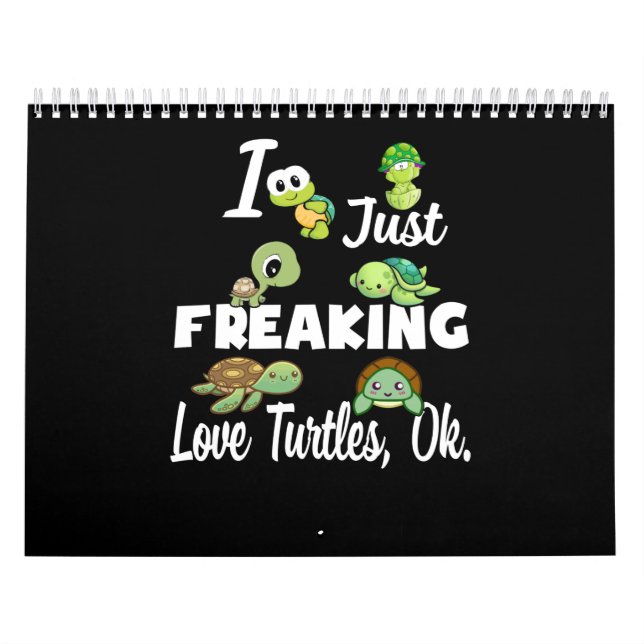 Calendário Tartaruga| Eu Só Estou Estranhando Tartaruga De Am (Capa)