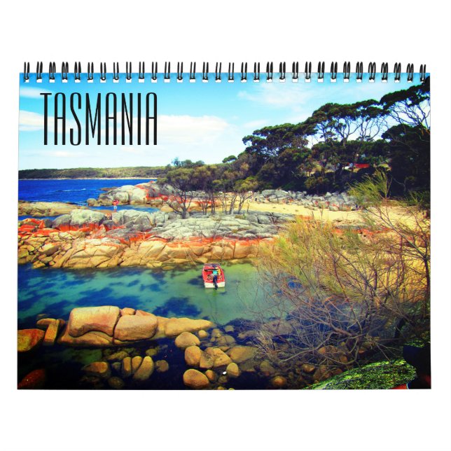 Calendário Tasmânia Austrália (Capa)