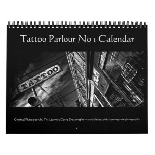 Calendário Tatuagem Parlour No 1