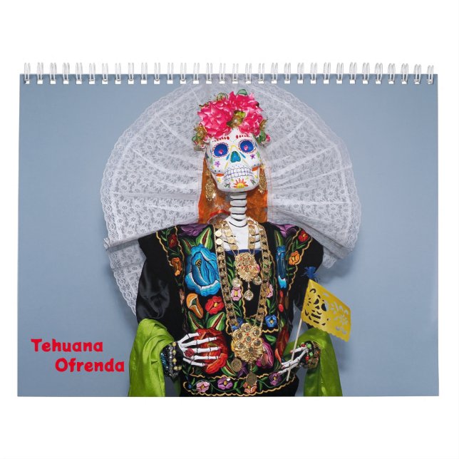 Calendário Tehuana Ofrenda (Capa)