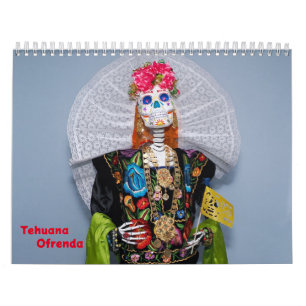 Calendário Tehuana Ofrenda