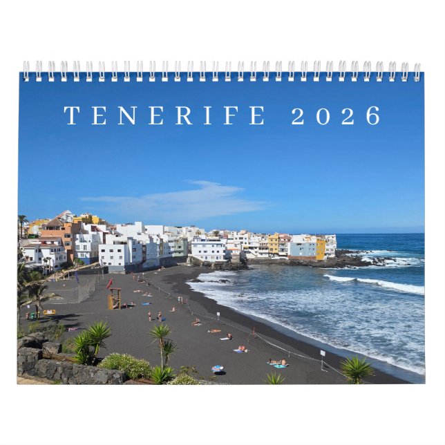 Calendário Tenerife 2026 calendar (Capa)