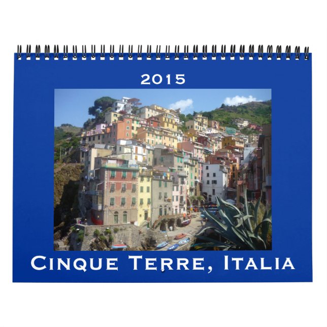 Calendário terre 2015 do cinque (Capa)