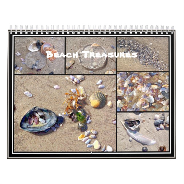 Calendário - Tesouro de Praia (Capa)