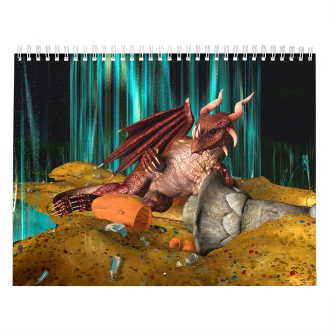 Calendário Tesouro do Dragão (Capa)