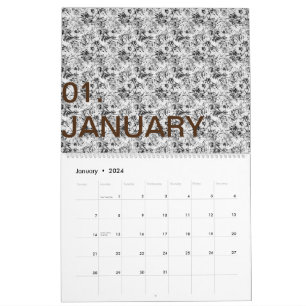 Calendário Texto personalizado mais recenteCalendário do logo
