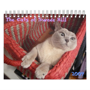 Calendário The Cats of Swede Hill, 2009
