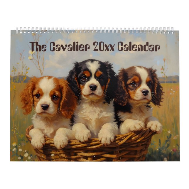 Calendário The Cavalier 12 Month Calendar (Capa)