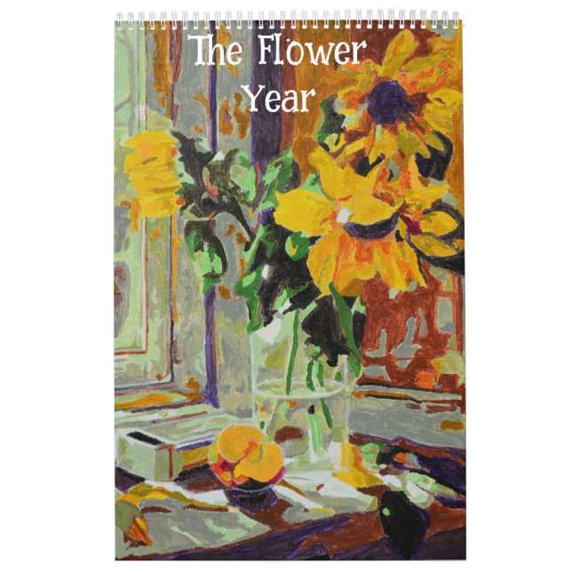 Calendário The Flower Year Calendar  (Capa)