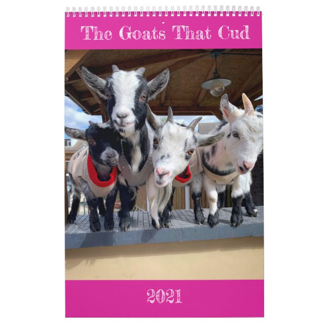 Calendário The_Goats_That_Cud 2021 (Capa)