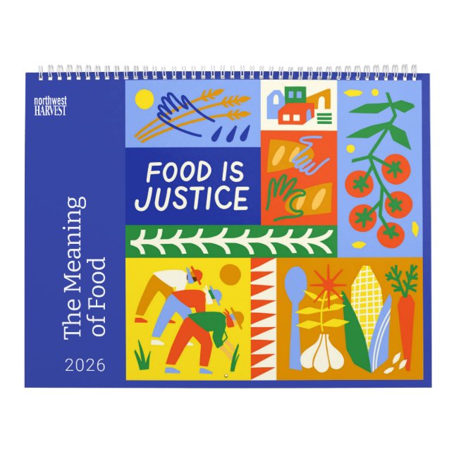 Calendário The Meaning of Food 2026 Calendar (Capa)
