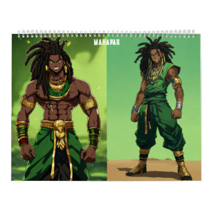 Calendário The Untamed Saiyan King