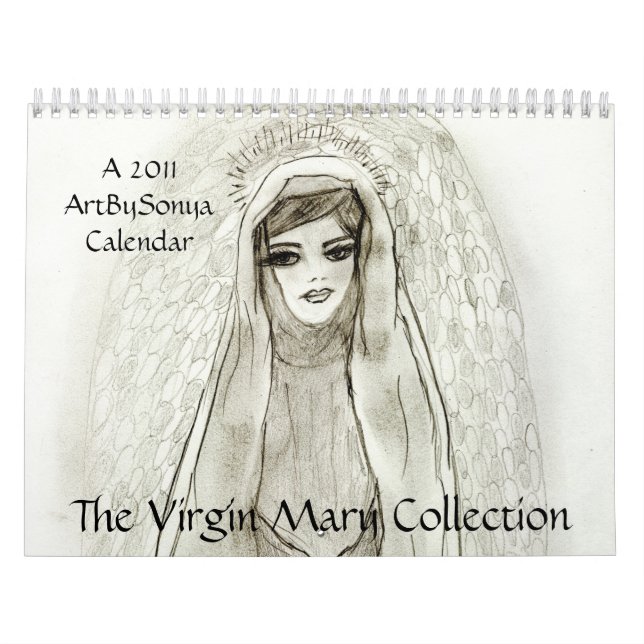 Calendário The Virgin Mary Collection 2011 (Capa)
