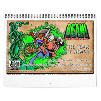 Calendário The Year of BEAN! Calendar