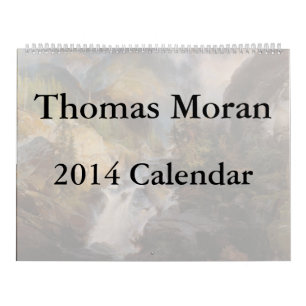 Calendário Thomas Moran Calendar 2014