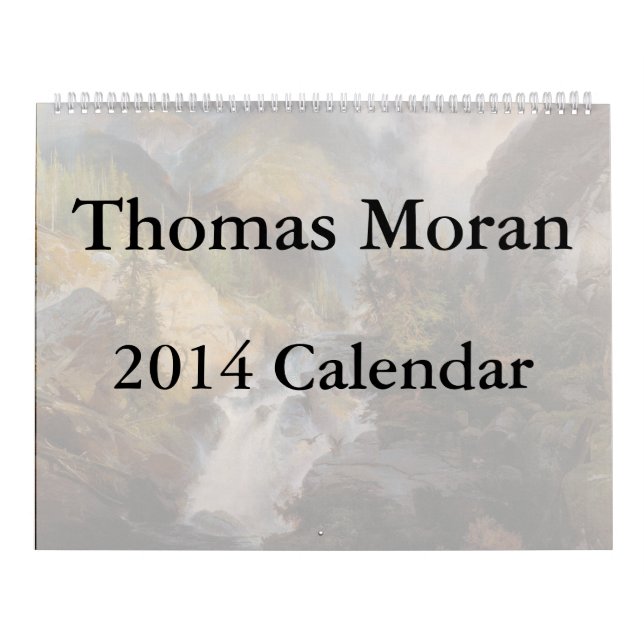 Calendário Thomas Moran Calendar 2014 (Capa)