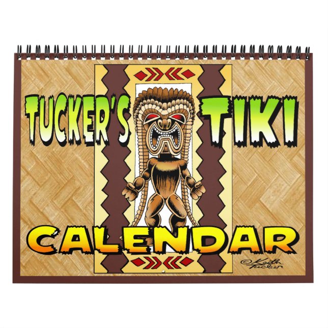 Calendário Tiki de Tucker (Capa)