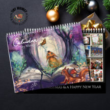 Calendário Tiny Whimsy - Arte Mágica e Floresta