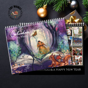 Calendário Tiny Whimsy - Arte Mágica e Floresta