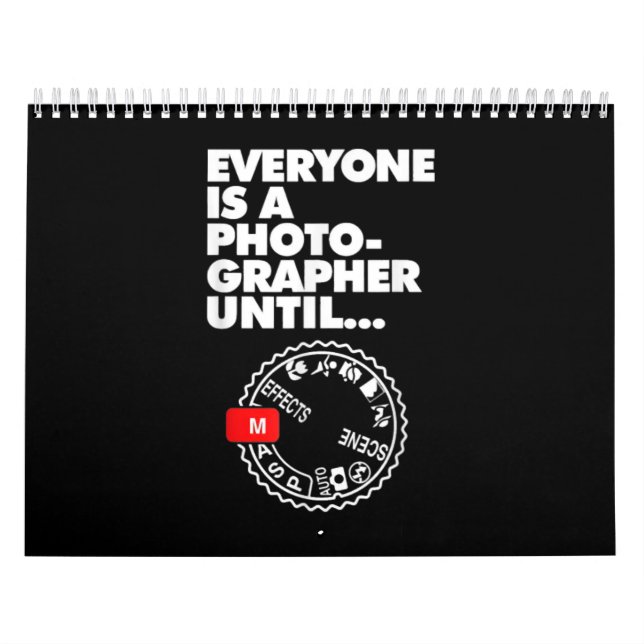 Calendário Todos Fotógrafos Até Modo Manual (Capa)