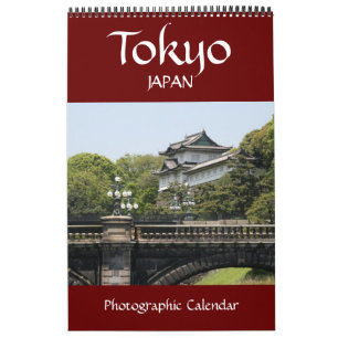 Calendário tokyo japan