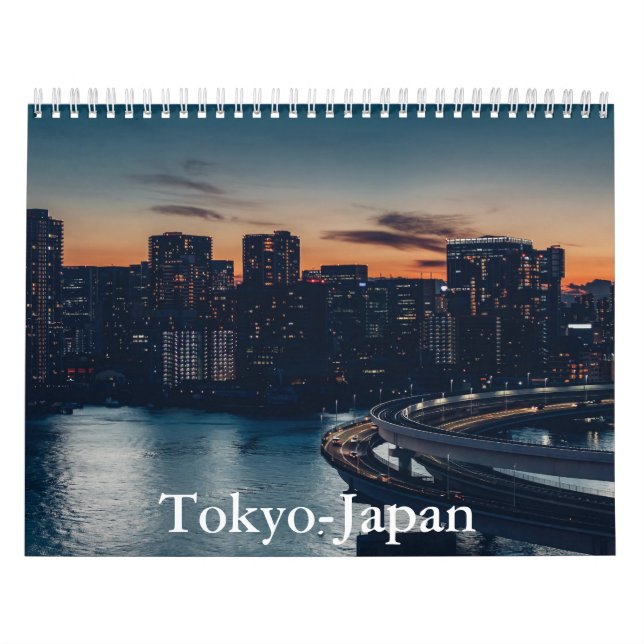 Calendário Tóquio-Japão (Capa)
