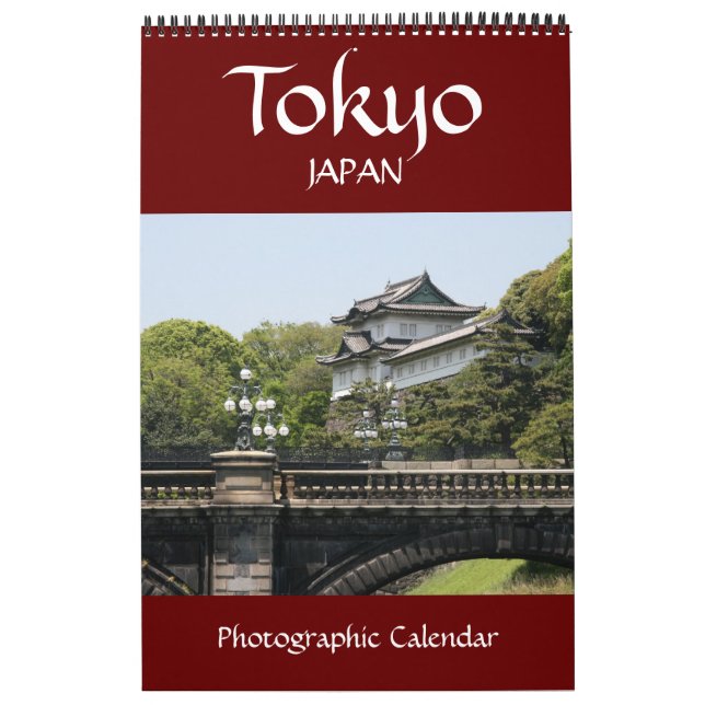 Calendário tóquio japão (Capa)