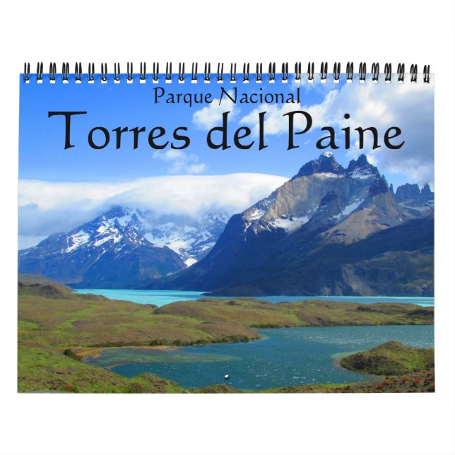 Calendário torres del paine 2027 (Capa)