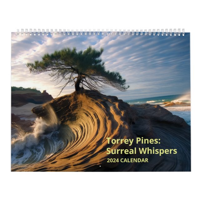Calendário Torrey Pines: Sussurreal Whispers (Capa)